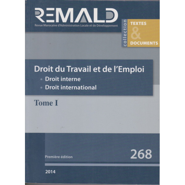 Droit du travail et de l'emploi 1/2 N°268