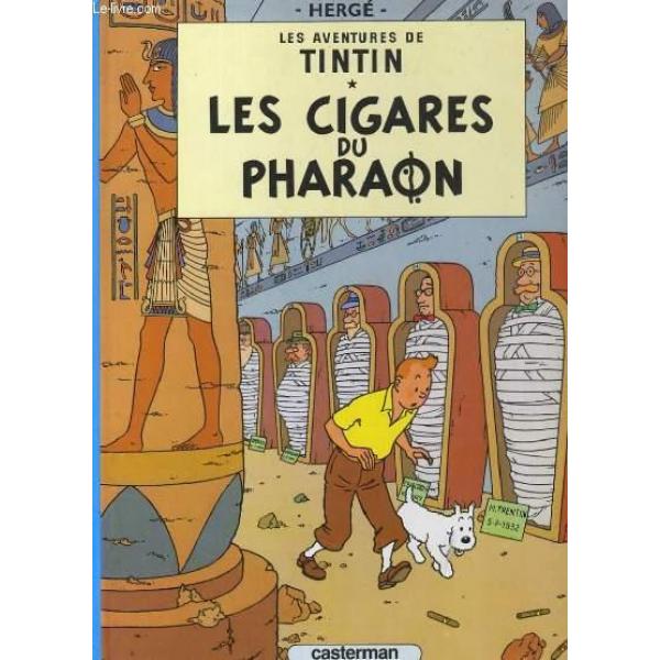 Les Aventures de Tintin T4 -Les cigares du pharaon