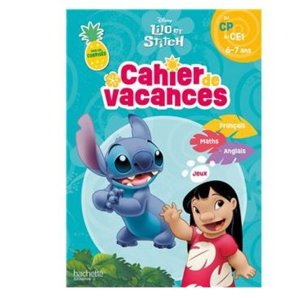 Disney cahier de vacances 2025 - Lilo Et Stitch 6-7 ans