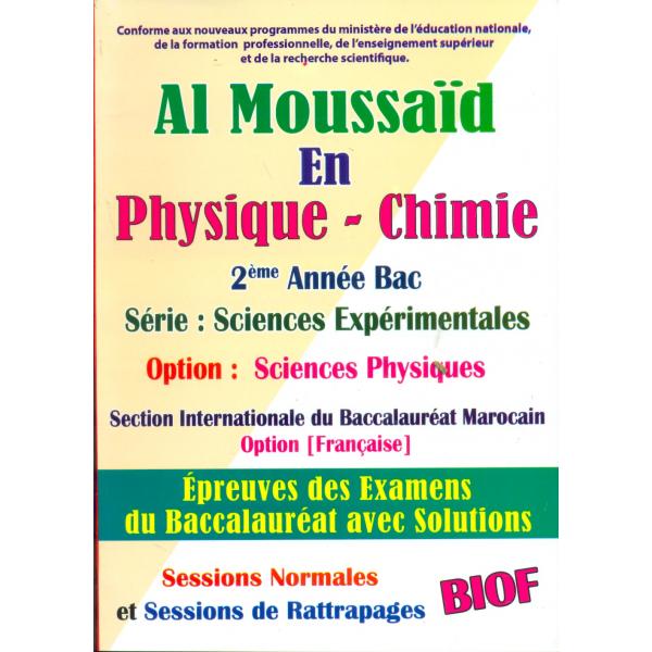 Al moussaid en physique chimie 2 Bac Inter Epreuves PC
