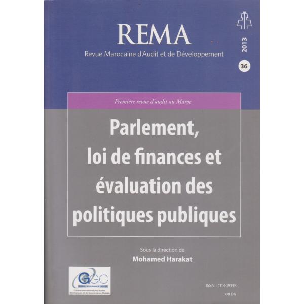 Rema N°36 Parlement loi de finance et évaluation des politiques publiques
