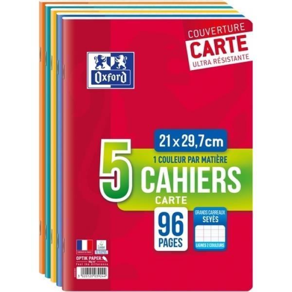 Cahier 96P A4 90G GC Oxford