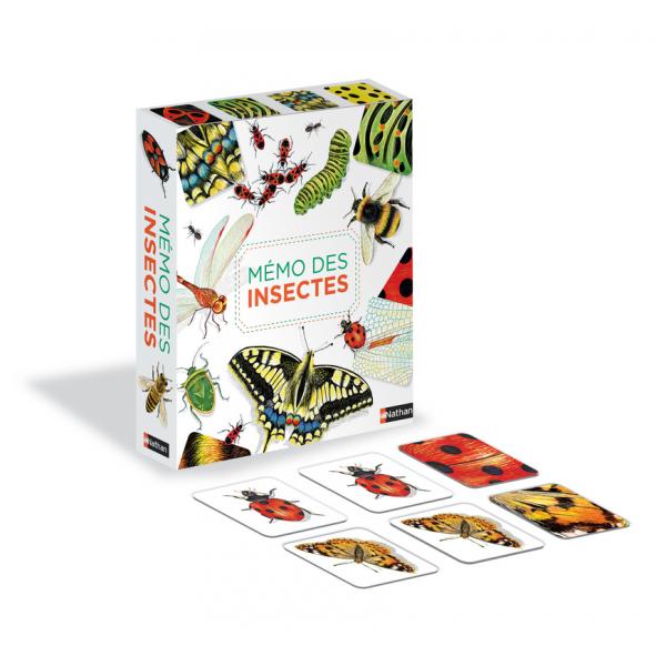 Coffret Mémo des insectes