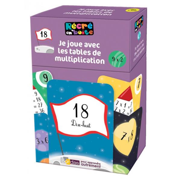 Récré en boite dés 7 Ans -Je joue avec les tables de multiplication 