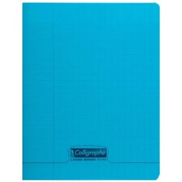 Cahier 192P 17*22 90G GC Bleu Calligraphe