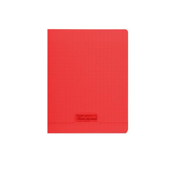 Cahier 192P 17*22 90G GC Rouge Calligraphe