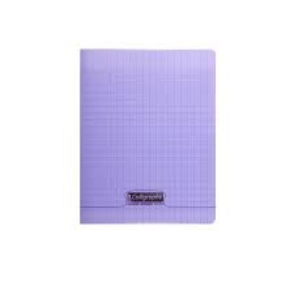 Cahier 192P 17*22 90G POLY GC Violet Calligraphe