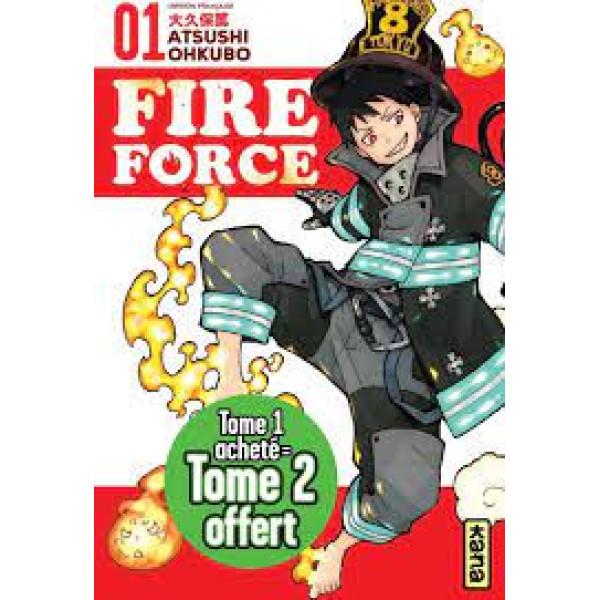 Pack Fire Force Tomes 1 et 2offert