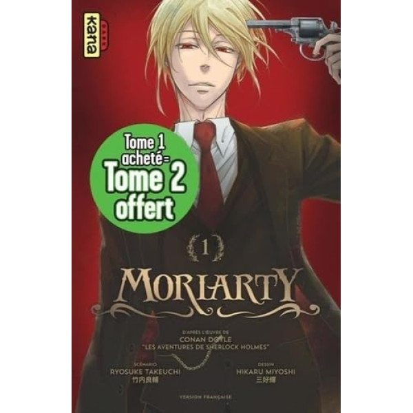 Pack Moriarty T1 et 2