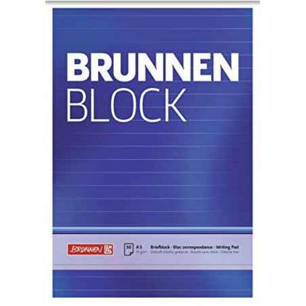 Bloc corresp bleu A5 10-52427