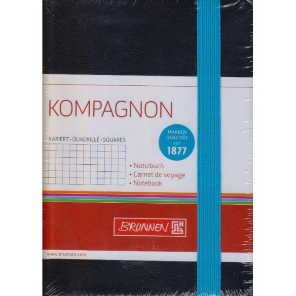 Carnet de note A6 5x5 bleu 10-5571832