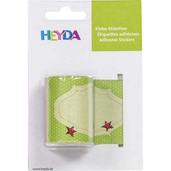 Etiquette heyda adhesive arbre+biche