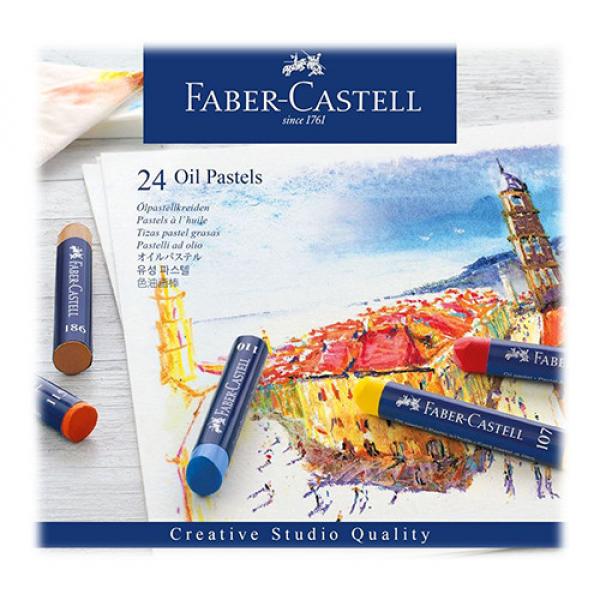 Pastel à l'huile Faber castell 24pcs 127024