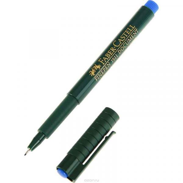 Stylo feutre pointe fine bleu 151151