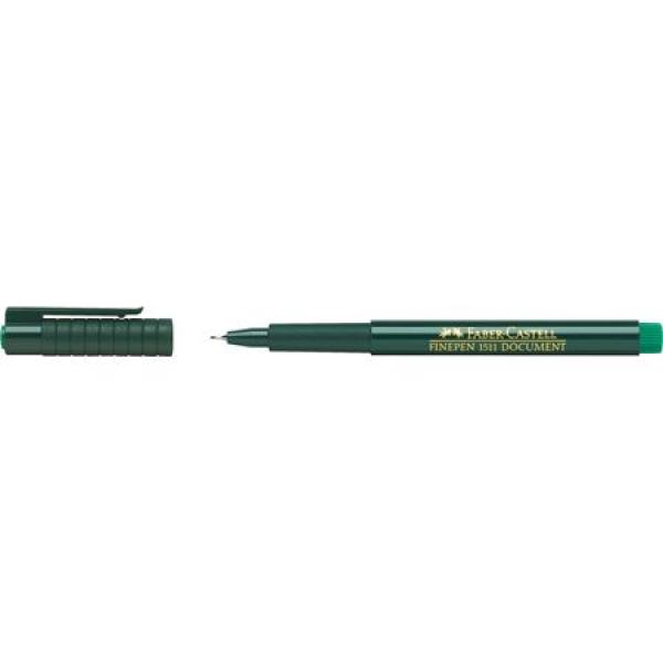 Stylo feutre pointe fine vert 151163