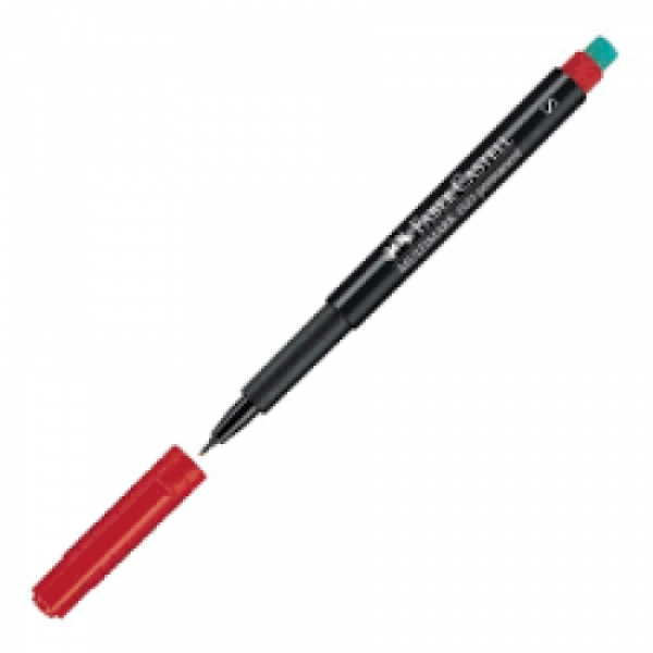 Marqueur permanent rouge S Faber-Castell 152321