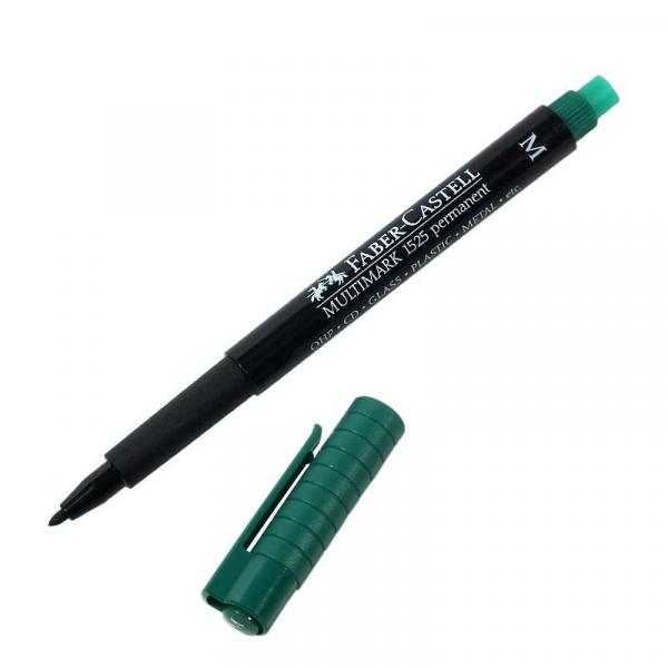 Marqueur permanent vert M Faber-Castell 1525