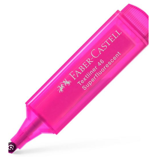 Marqueur Fluo rose Faber-Castell 154628