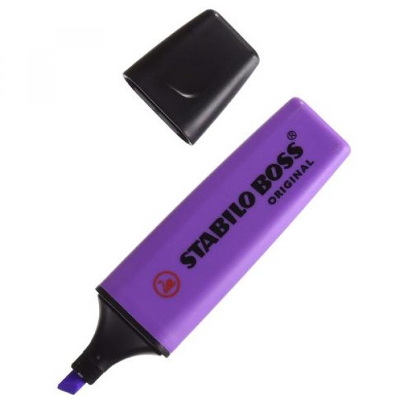 Marqueur Fluo violet Stabilo Boss original 70/55