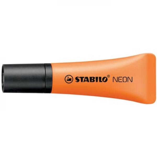 Marqueur Fluo orange stabilo Neon