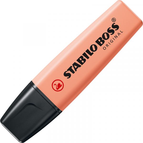 Marqueur Fluo orange pastel Stabilo Boss original 70/126