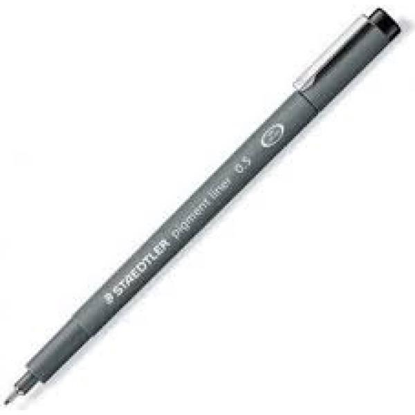 Stylo fineliner 0.5 mm noir 308 05-9