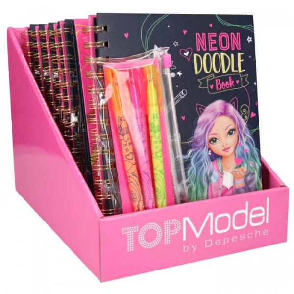 Album de coloriage Neon doodle book TM