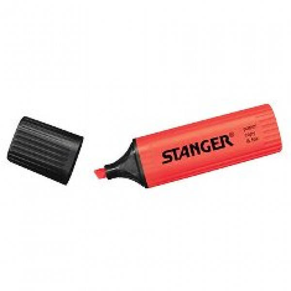 Marqueur Fluo rouge stanger