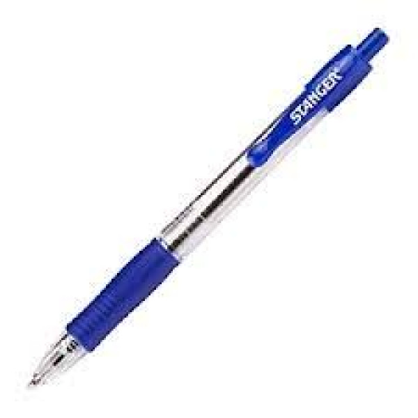 Stylo bille retractable Ball Point bleu R1.0