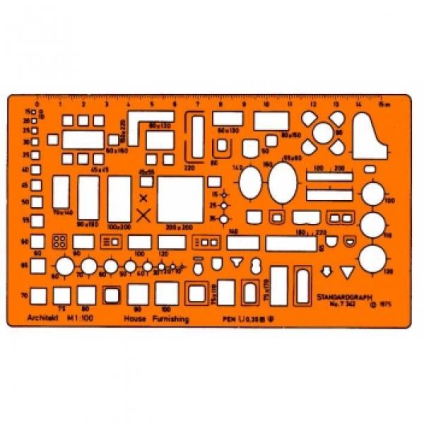 Graph/Gabarit Architect 1:100 7342