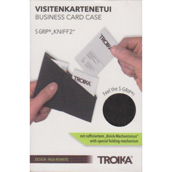 Etui cartes visite Troika CDC71/BK