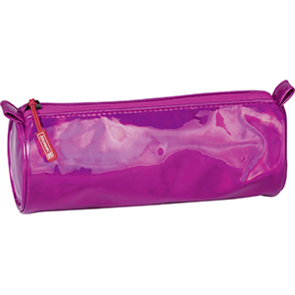 Trousse ronde electric rose