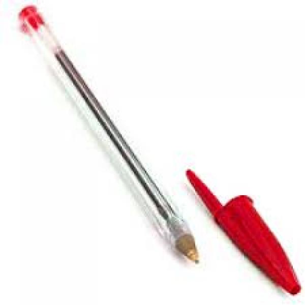 Stylo bille Bic Cristal Rouge