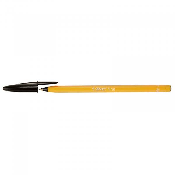 Stylo bille Bic orange Noir