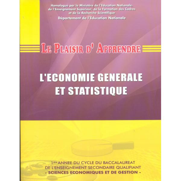 Economie générale et statistique - 1°Bac 