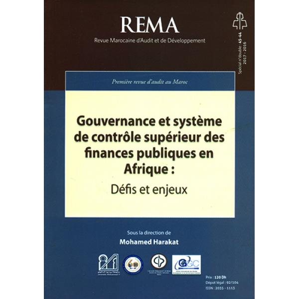 Gouvernance et système de contrôle supérieur des finances publiques en afrique N°44-45
