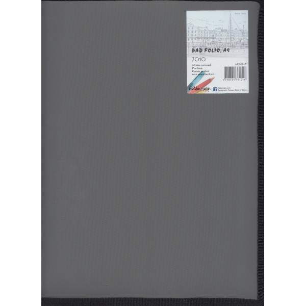 Porte Bloc pad folio A4 FE-7010-gris