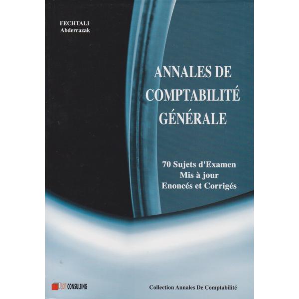 Annales de comptabilité générale 70 sujets