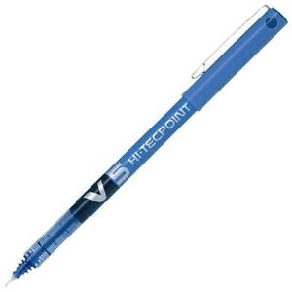 Stylo Hi-tecpoint BX-V5 bleu 