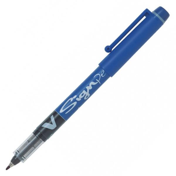 Stylo pilot V sign pen bleu SW-VSP-B