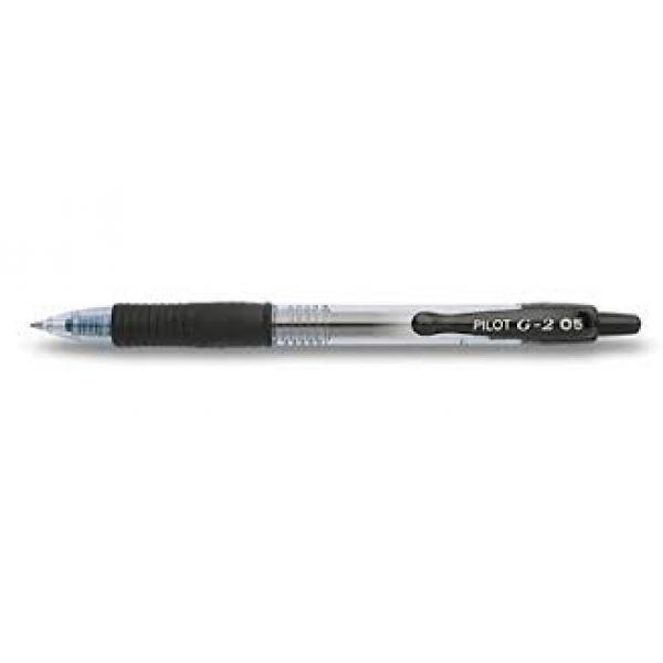 Stylo pilot Gel Noir BL-G2-5-B