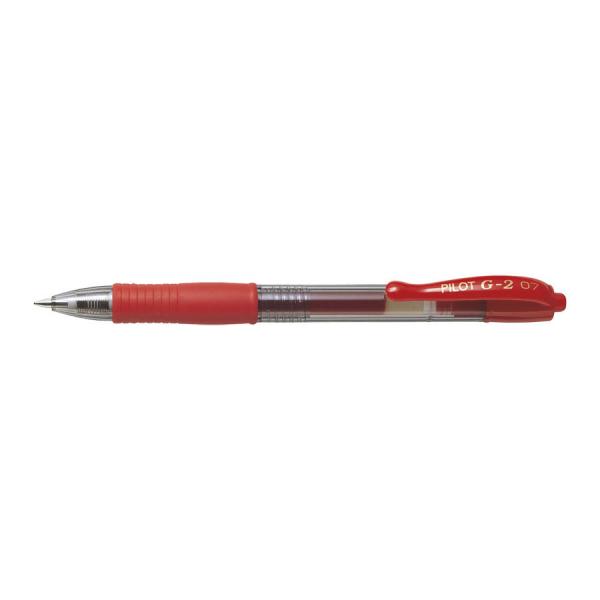 Stylo pilot Gel G2 -0.7 rouge BL-G2-7-R