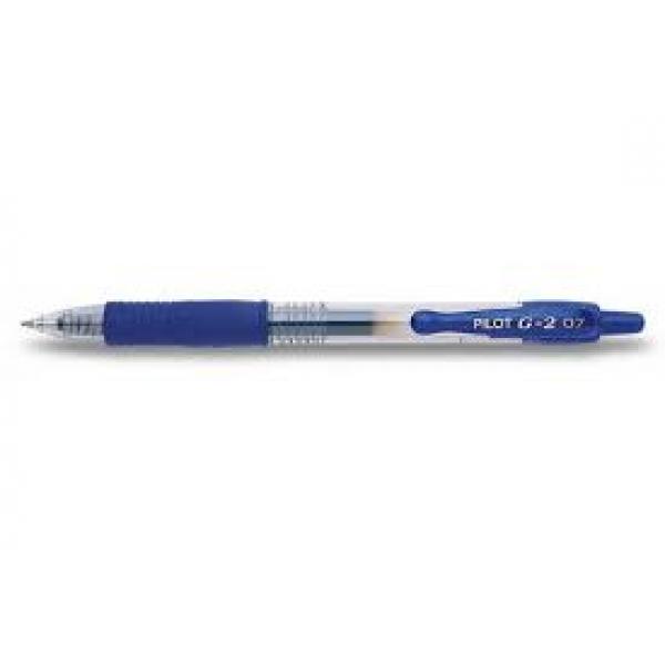 Stylo pilot Gel G2 -0.7 Bleu BL-G2-7-L