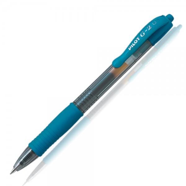 Stylo pilot Gel G2 -0.7 turquoit BL-G2-7-LB