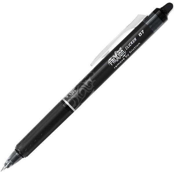 Stylo pilot frixion ball 0.7 noir  BLRT-FR7-B Clicker