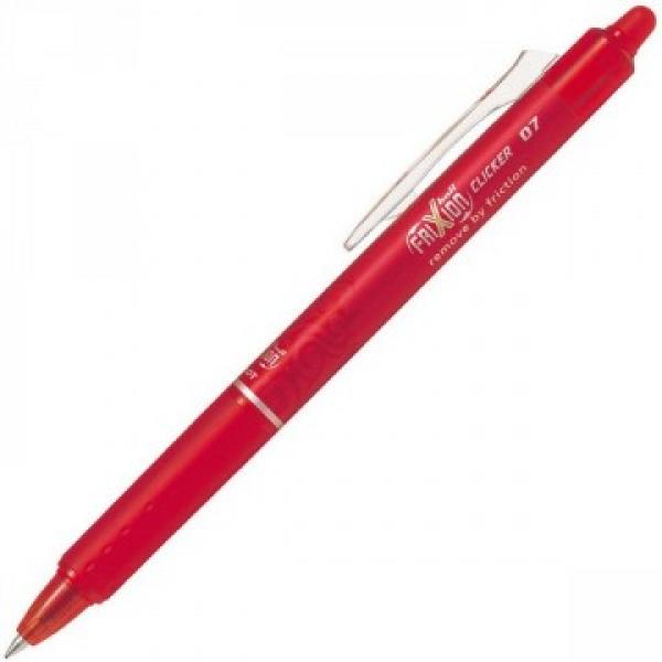 Stylo pilot frixion ball 0.7 rouge BLRT- FR7-R Clicker