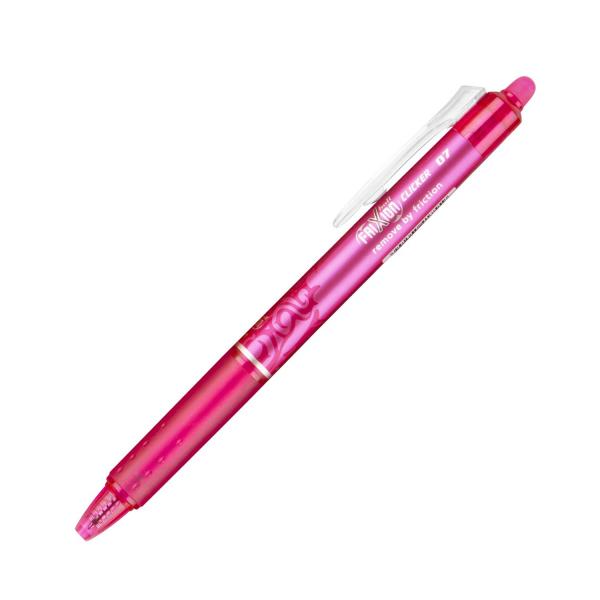 Stylo pilot Frixion ball 0.7 rose BLRT-FR7-P Clicker