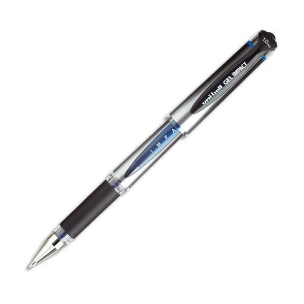 Stylo Uni-ball Gel impact 1.0mm bleu