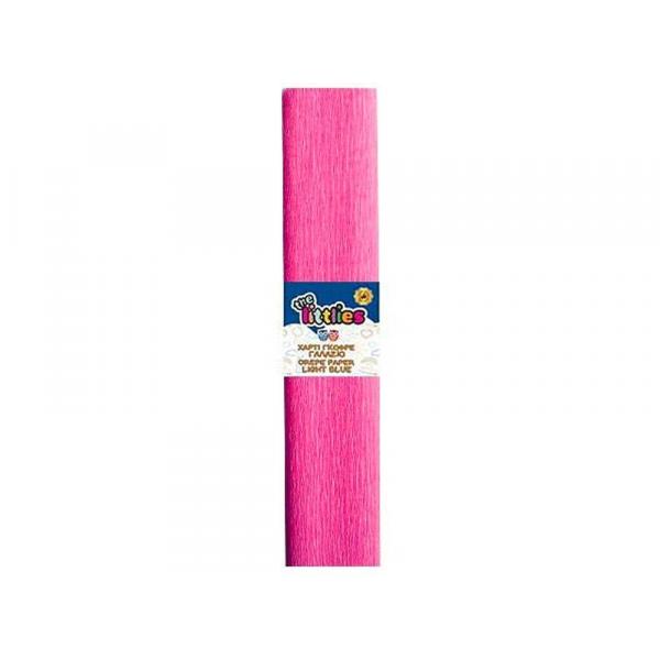 Papier crepon The littlies 50*200 cm 45% Rose