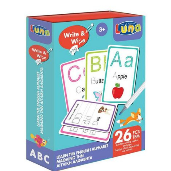 Game learn English alphabet 26 pieces